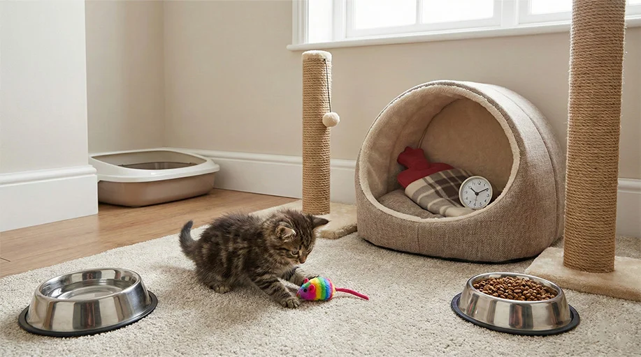 גור חתולים חדש בבית