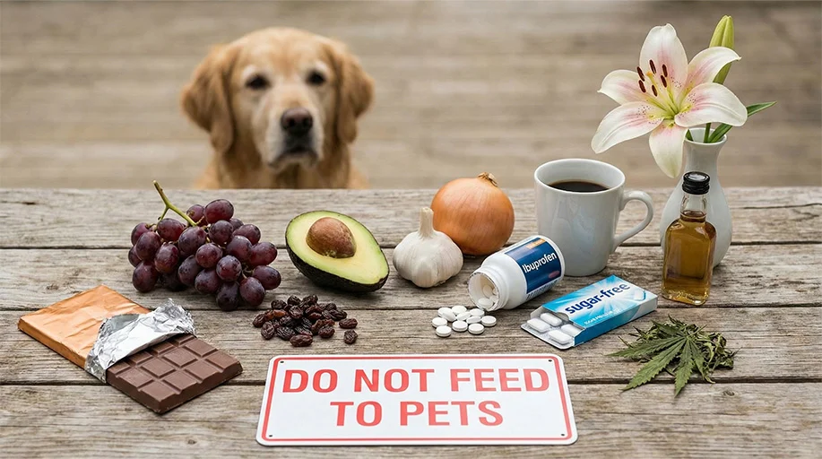 הרעלות בכלבים וחתולים